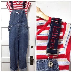 TOMMY HILFIGER DENIM OVERALLS